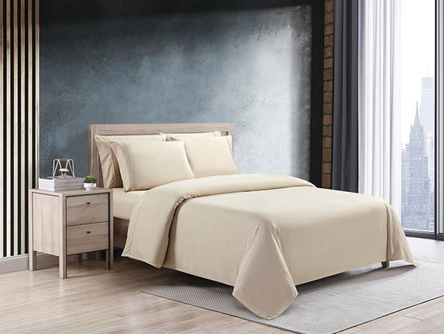 Kathy Ireland 6-Piece CoolMax Sheet Set (Sand/King)